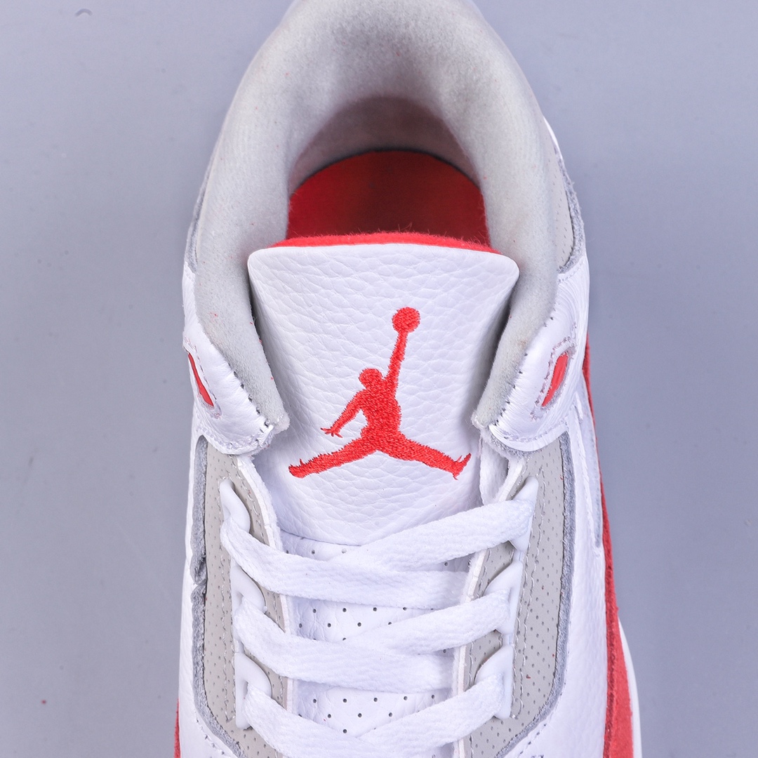 300 加强性价比Air jordan 3 Retro “Tinker”白红换钩 CJ0939-100