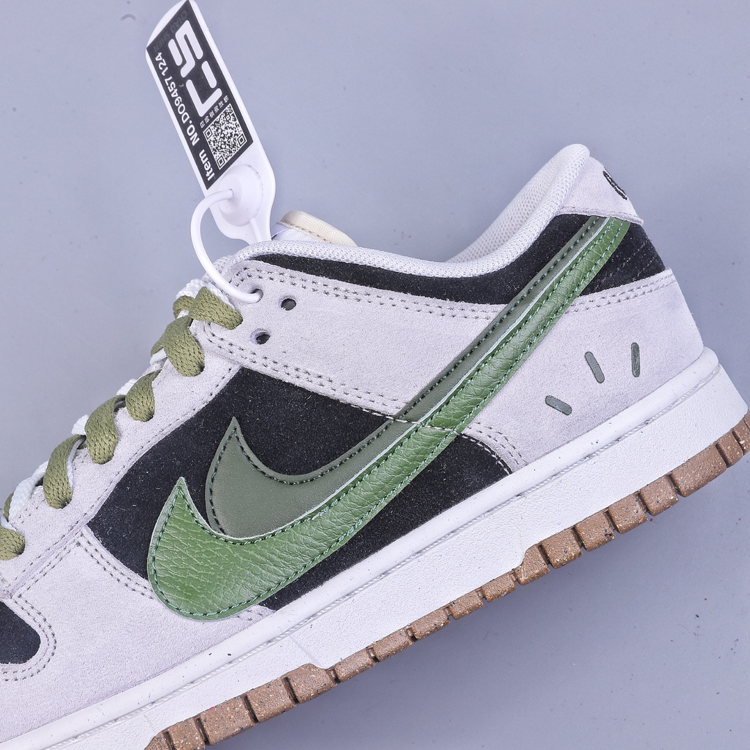 220 CS版Nk SB Dunk Low ”85” 黑灰绿双勾 SB低帮运动休闲板鞋 DO9457-124