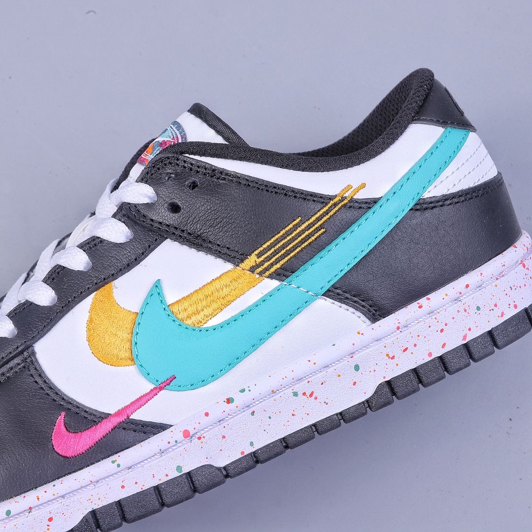 280 A版NIKE SB Dunk Low 泼墨三色勾 FD4623-131