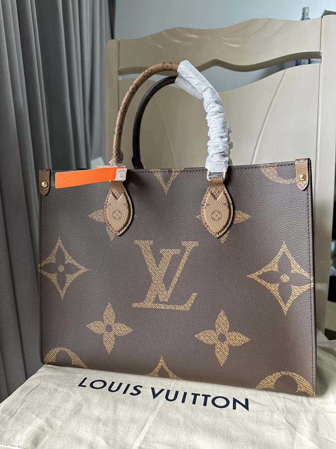 Louis Vuitton LV Onthego Handbags Tote Bags Printing Mini M45321