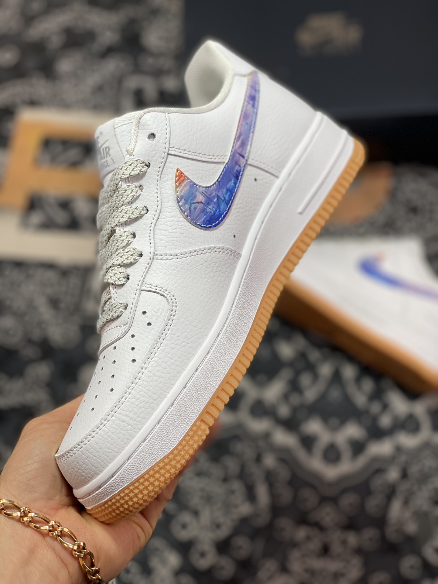 200 Nike Air Force 1’07 LV8” White/Sunrise”空军一号DH4406-201