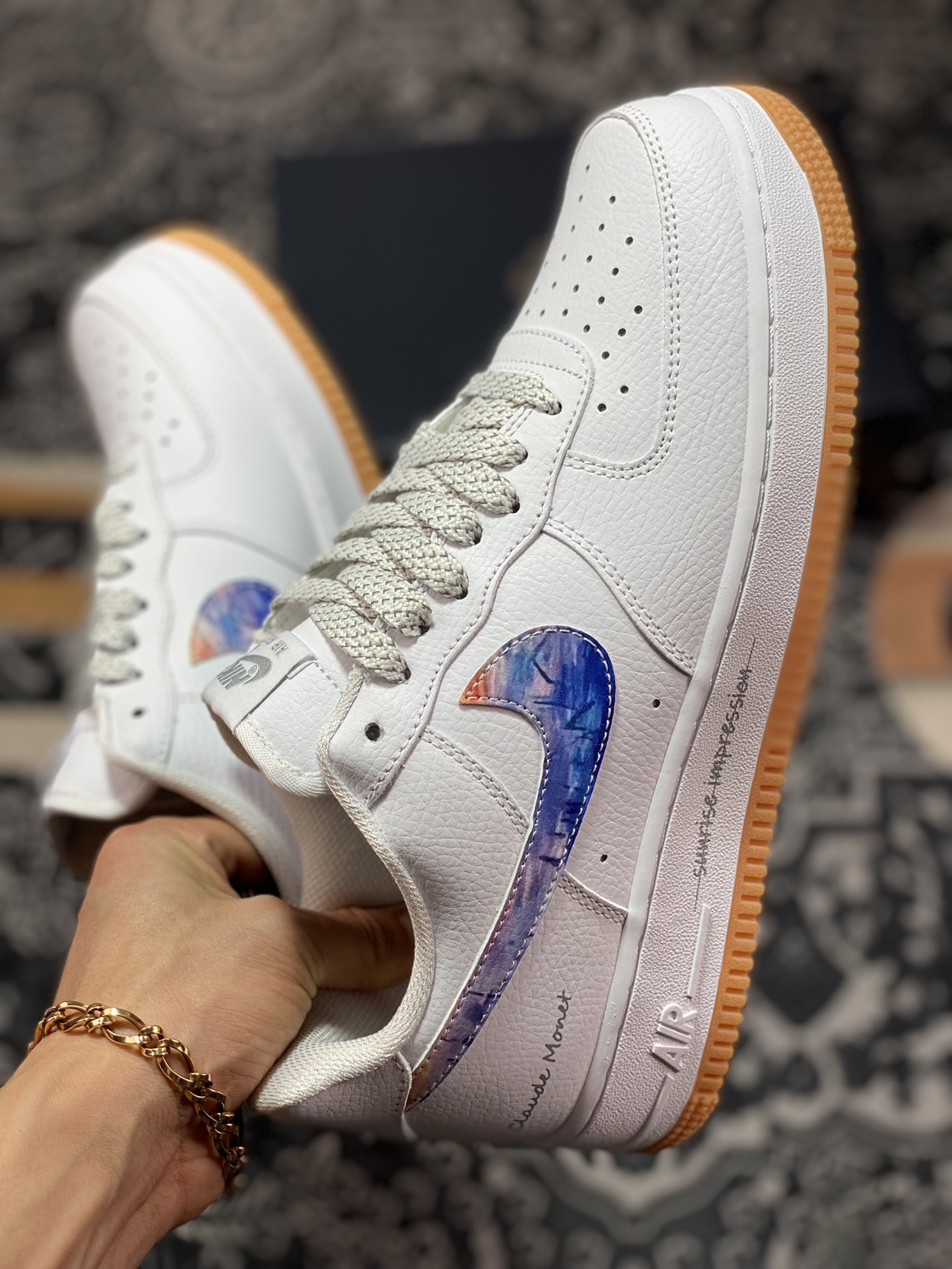 200 Nike Air Force 1’07 LV8” White/Sunrise”空军一号DH4406-201