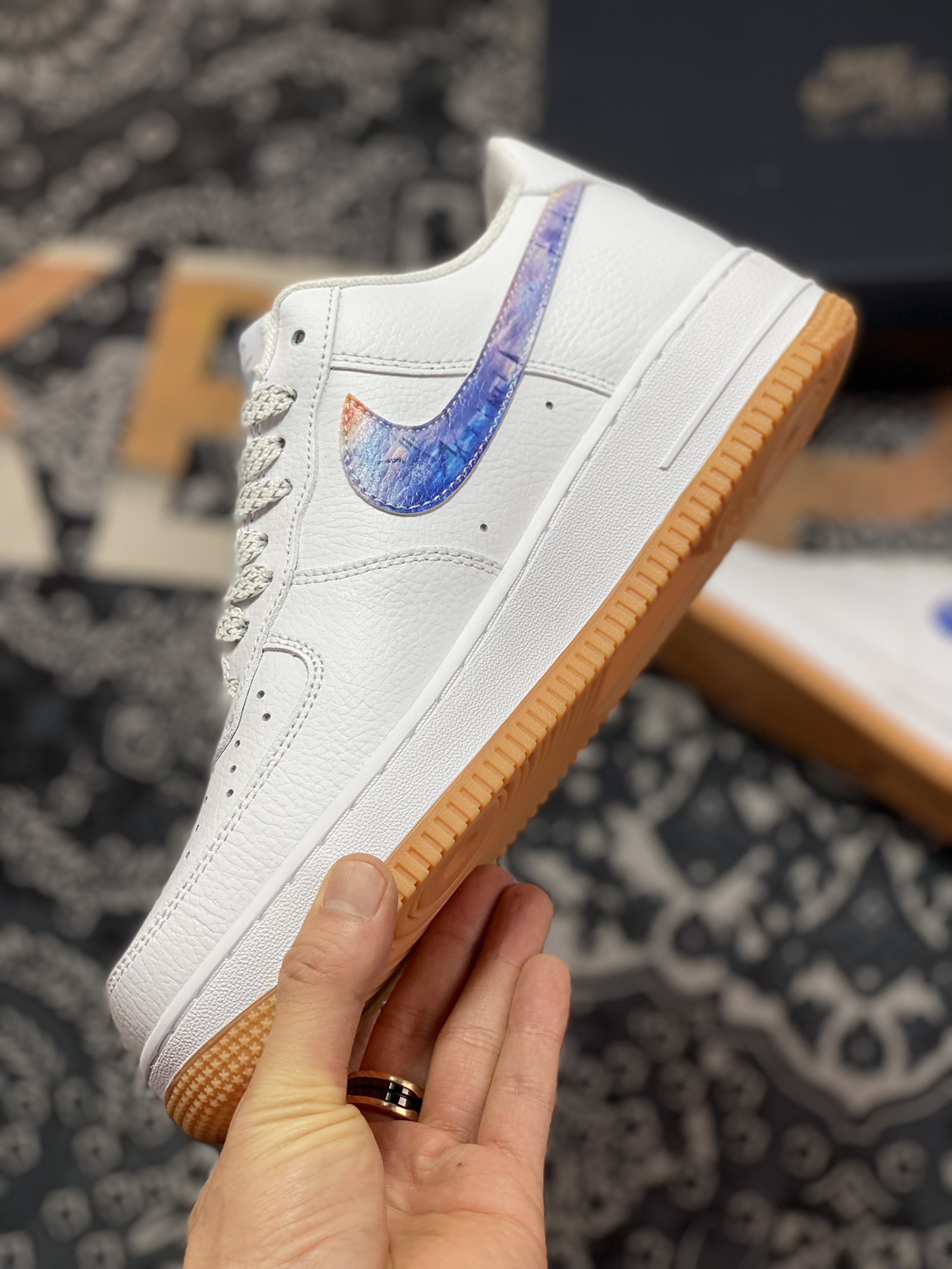 200 Nike Air Force 1’07 LV8” White/Sunrise”空军一号DH4406-201