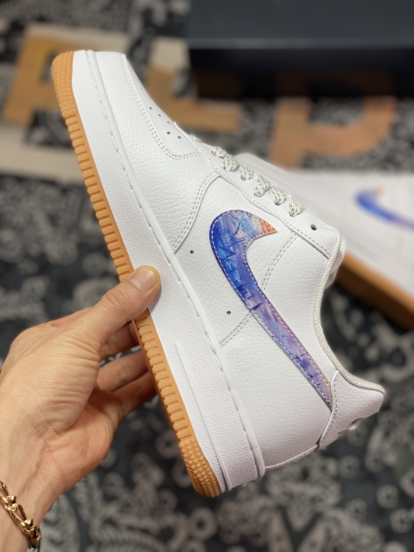 200 Nike Air Force 1’07 LV8” White/Sunrise”空军一号DH4406-201