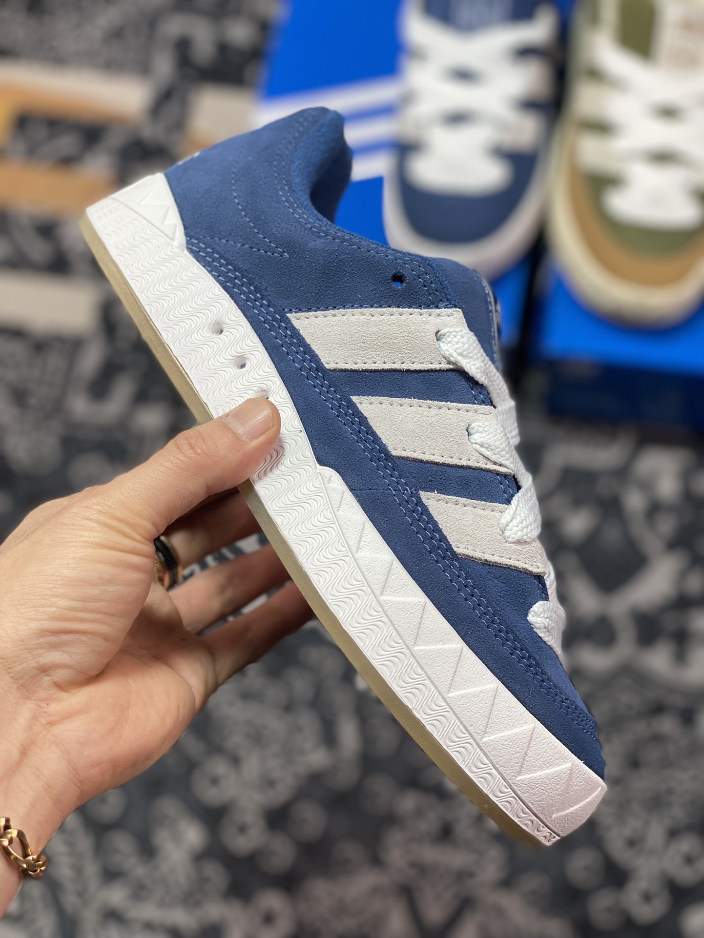 Adidas Originals Adimatic Low ”Blue/Light Grey”Matic series low top GY2088