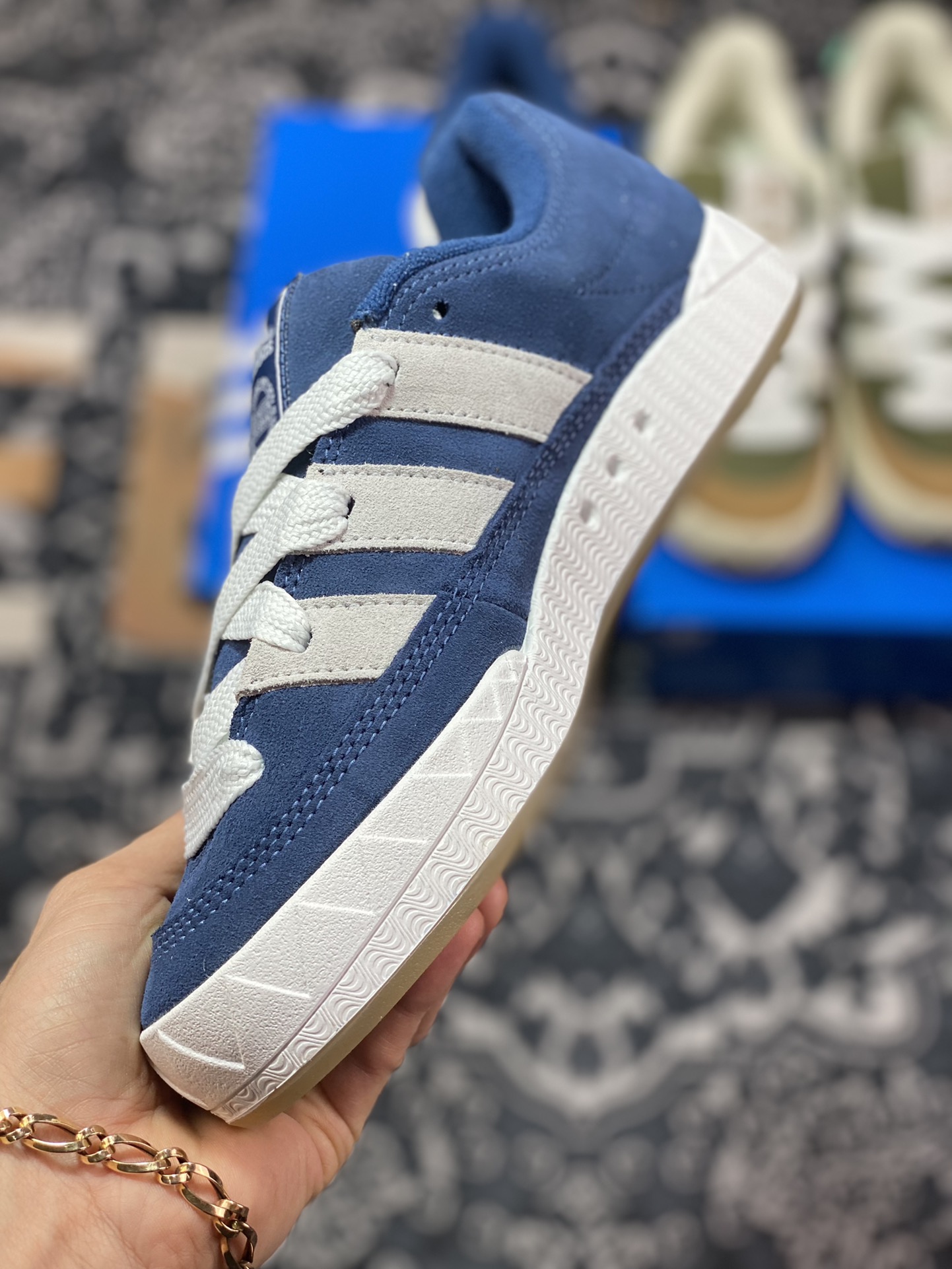 Adidas Originals Adimatic Low ”Blue/Light Grey”Matic series low top GY2088