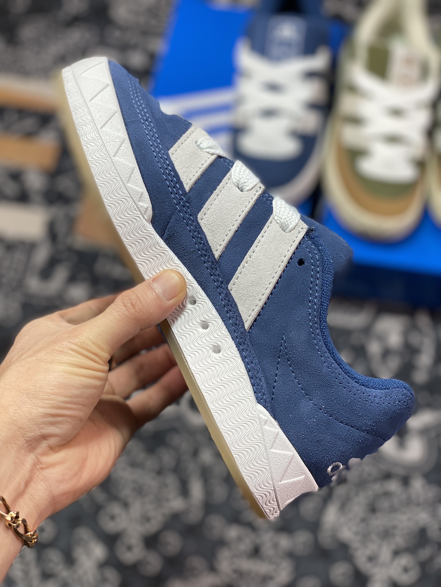 Adidas Originals Adimatic Low ”Blue/Light Grey”Matic series low top GY2088