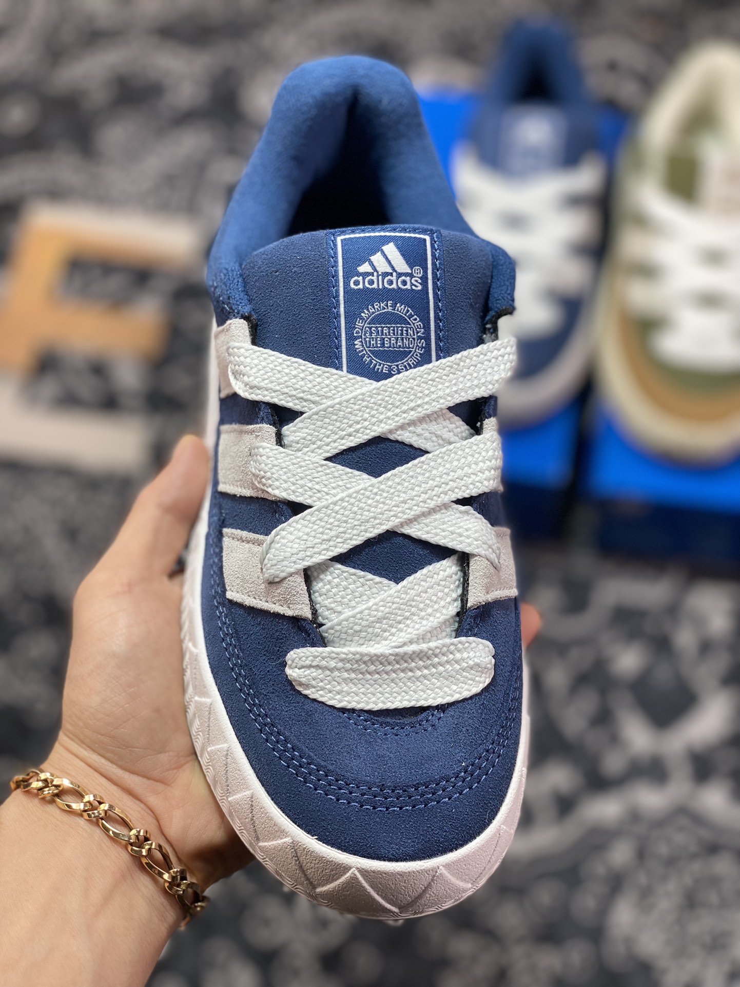 Adidas Originals Adimatic Low ”Blue/Light Grey”Matic series low top GY2088