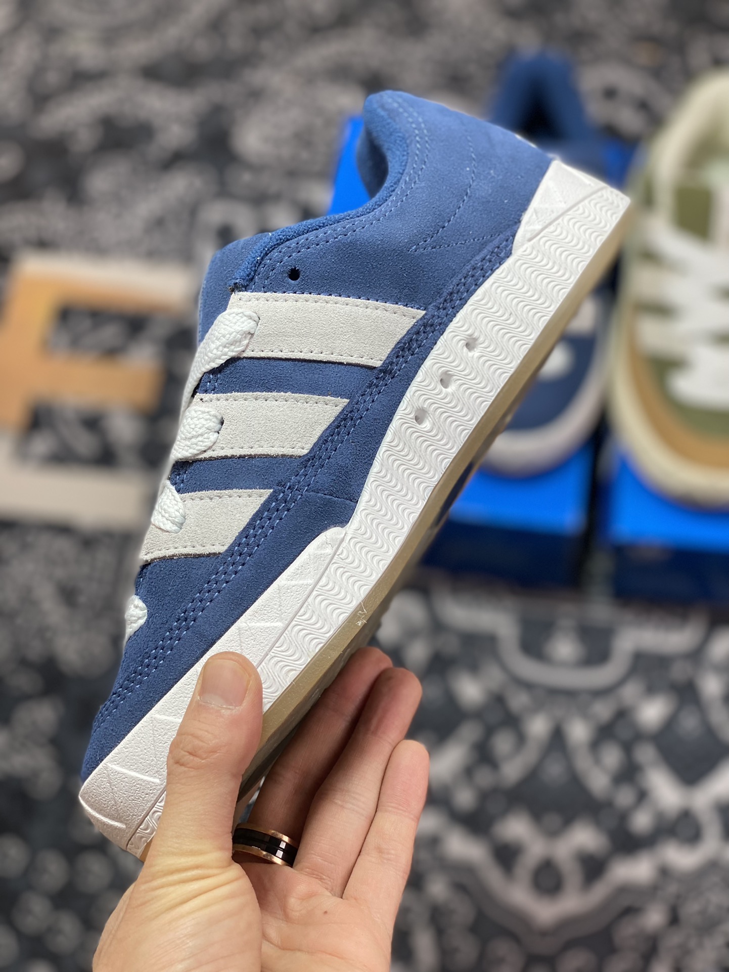 Adidas Originals Adimatic Low ”Blue/Light Grey”Matic series low top GY2088