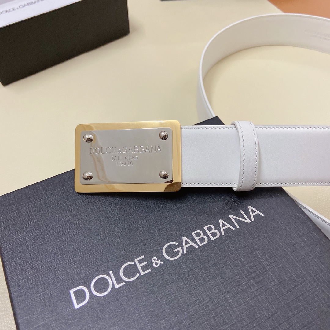 D&G杜嘉班纳官网新款.双面头层小牛