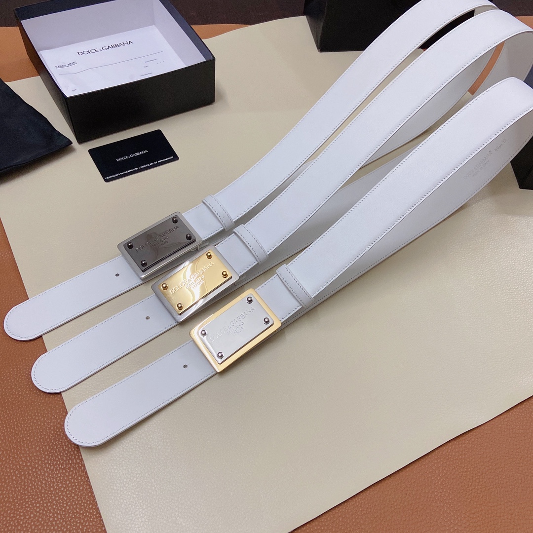 D&G杜嘉班纳官网新款.双面头层小牛