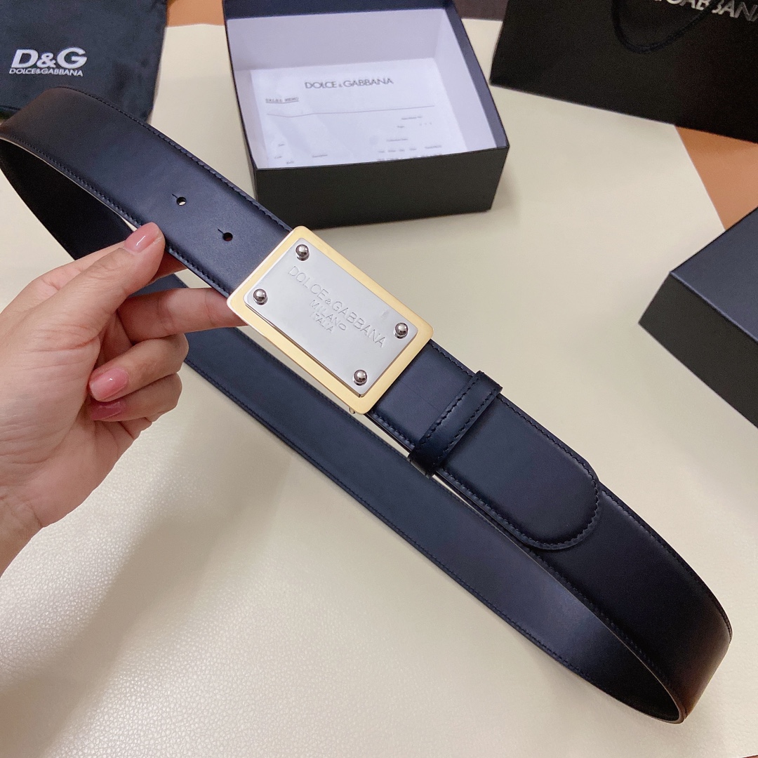 D&G杜嘉班纳官网新款.双面头层小牛