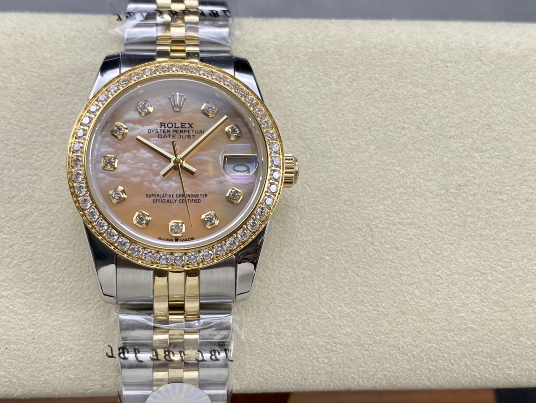 SK Factory 女款 劳力士Rolex 日志型31mm - 高品質な自動機械腕時計