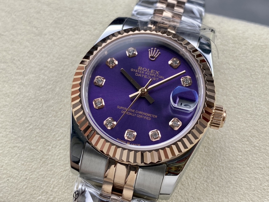SK Factory 女款 劳力士Rolex 日志型31mm 自動巻き腕時計