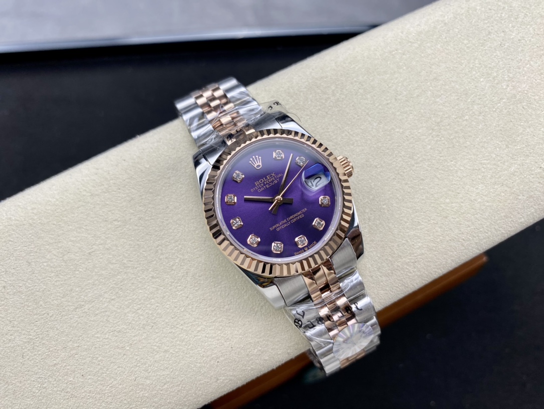 SK Factory 女款 劳力士Rolex 日志型31mm 自動巻き腕時計