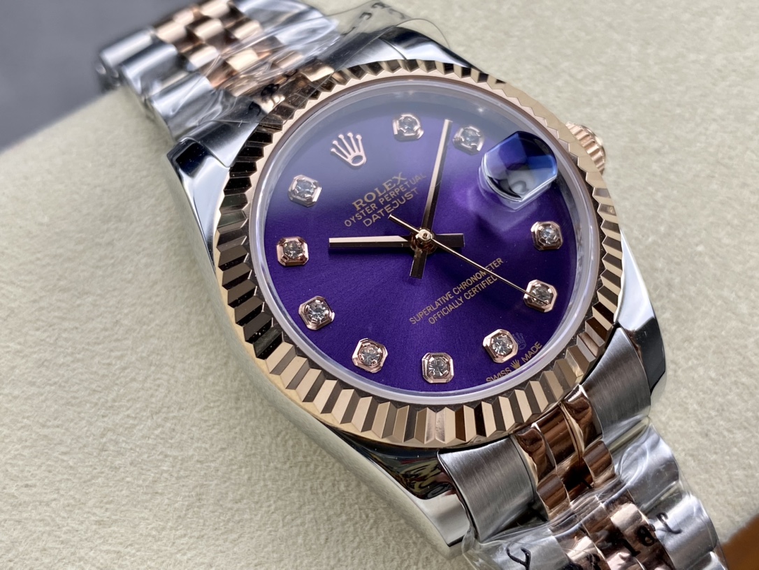 SK Factory 女款 劳力士Rolex 日志型31mm 自動巻き腕時計