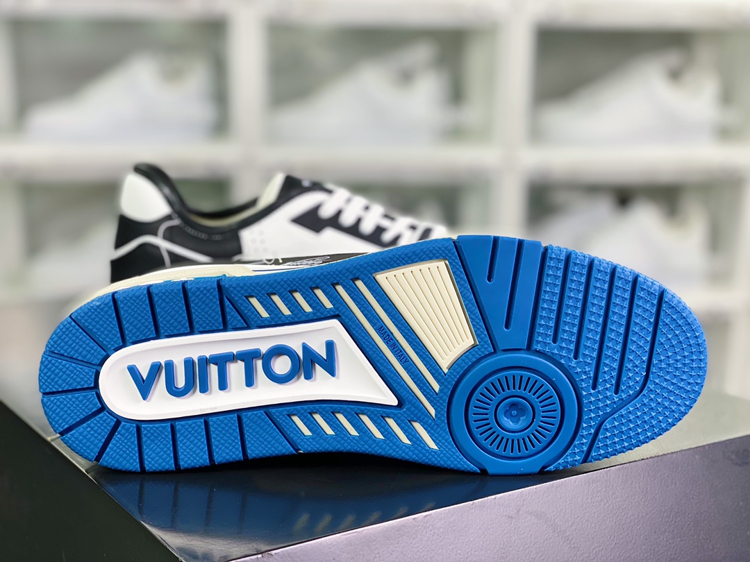 Louis Vuitton Trainer Sneaker Low low-top retro casual sports culture versatile basketball shoes 1A420N