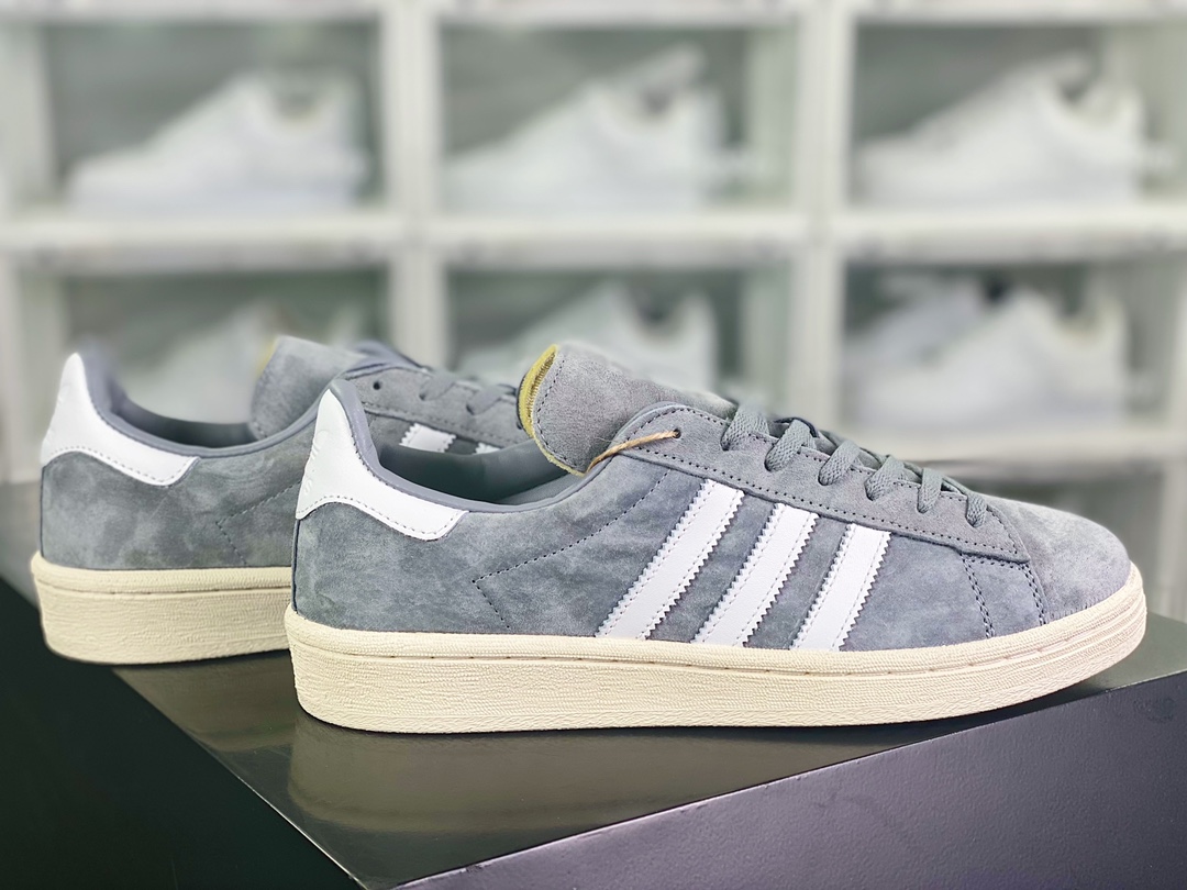 Originals Campus 80s College Series Classic Retro Low Top ”Suede Original Gray White” GX9406