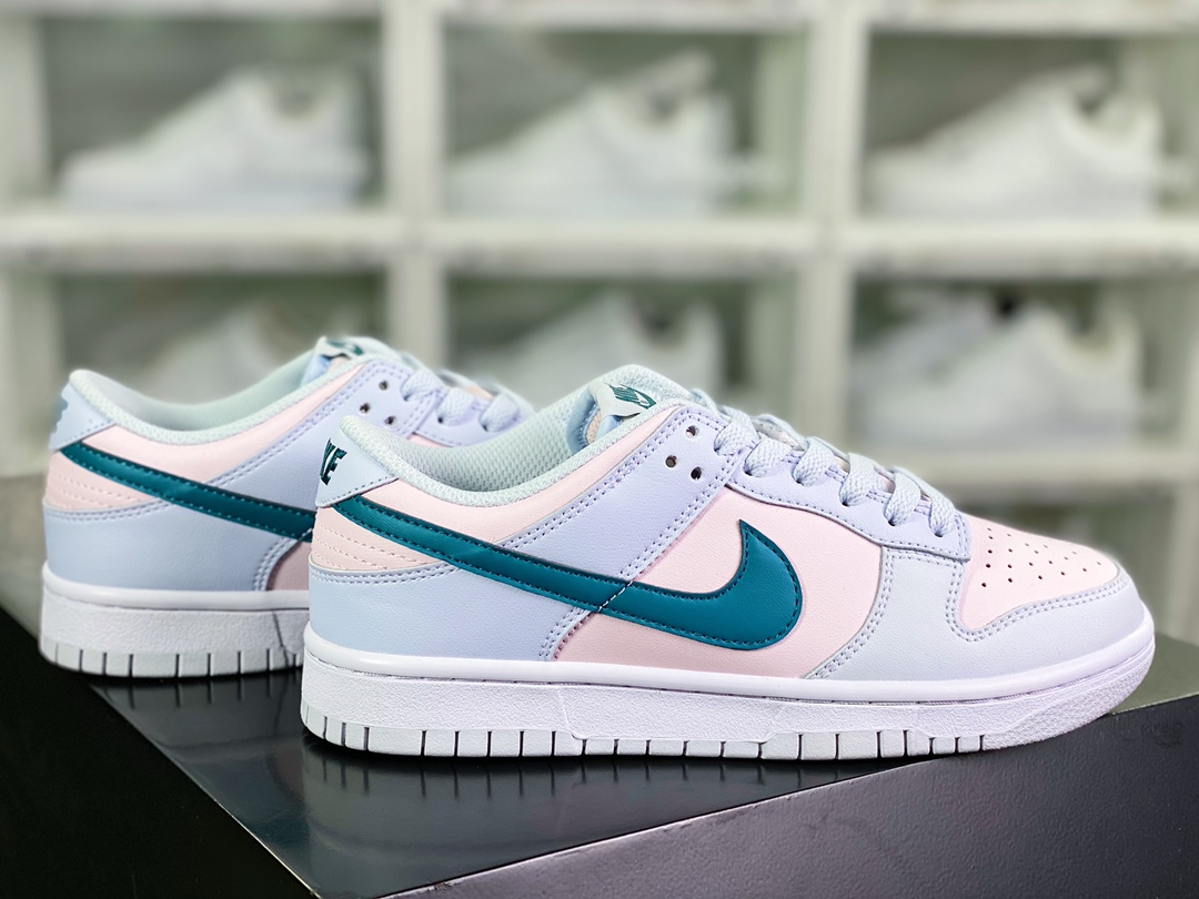 240 SB Dunk Low GS”Mineral Teal”扣篮系列低帮“薄荷蓝粉绿”FD1232-002