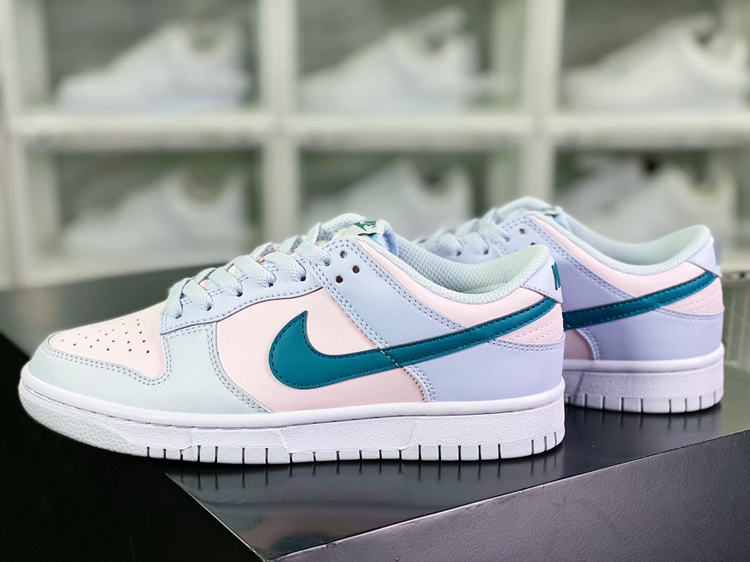 240 SB Dunk Low GS”Mineral Teal”扣篮系列低帮“薄荷蓝粉绿”FD1232-002