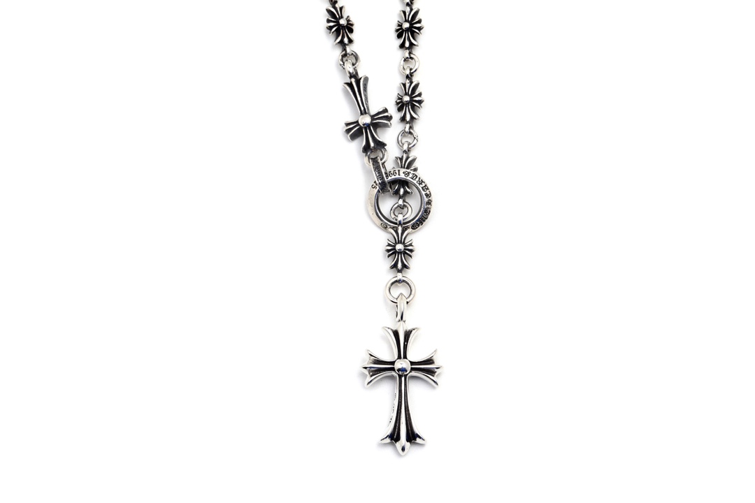 NO:381357,Chrome Hearts Croxin Internet celebrity hot adjustment necklace A top-notch style of celebrities, jewelry quality, chrome hearts, chrome hearts, necklace19860909Chrome Hearts克罗心 网红爆款调节项链 很多明星上身的一款,饰品精品,chrome hearts,chrome hearts,necklace,Jewelry