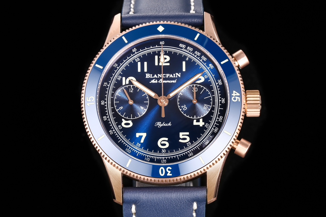 [Blancpain Watches]1 The case is made of red gold Table diameter 42.5 mm Slend