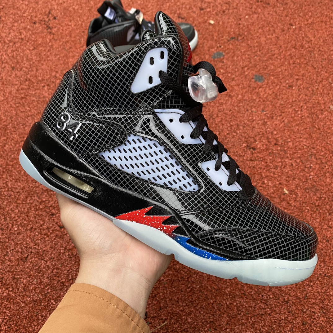 aj5变形金刚黑镜面尺码40-47.