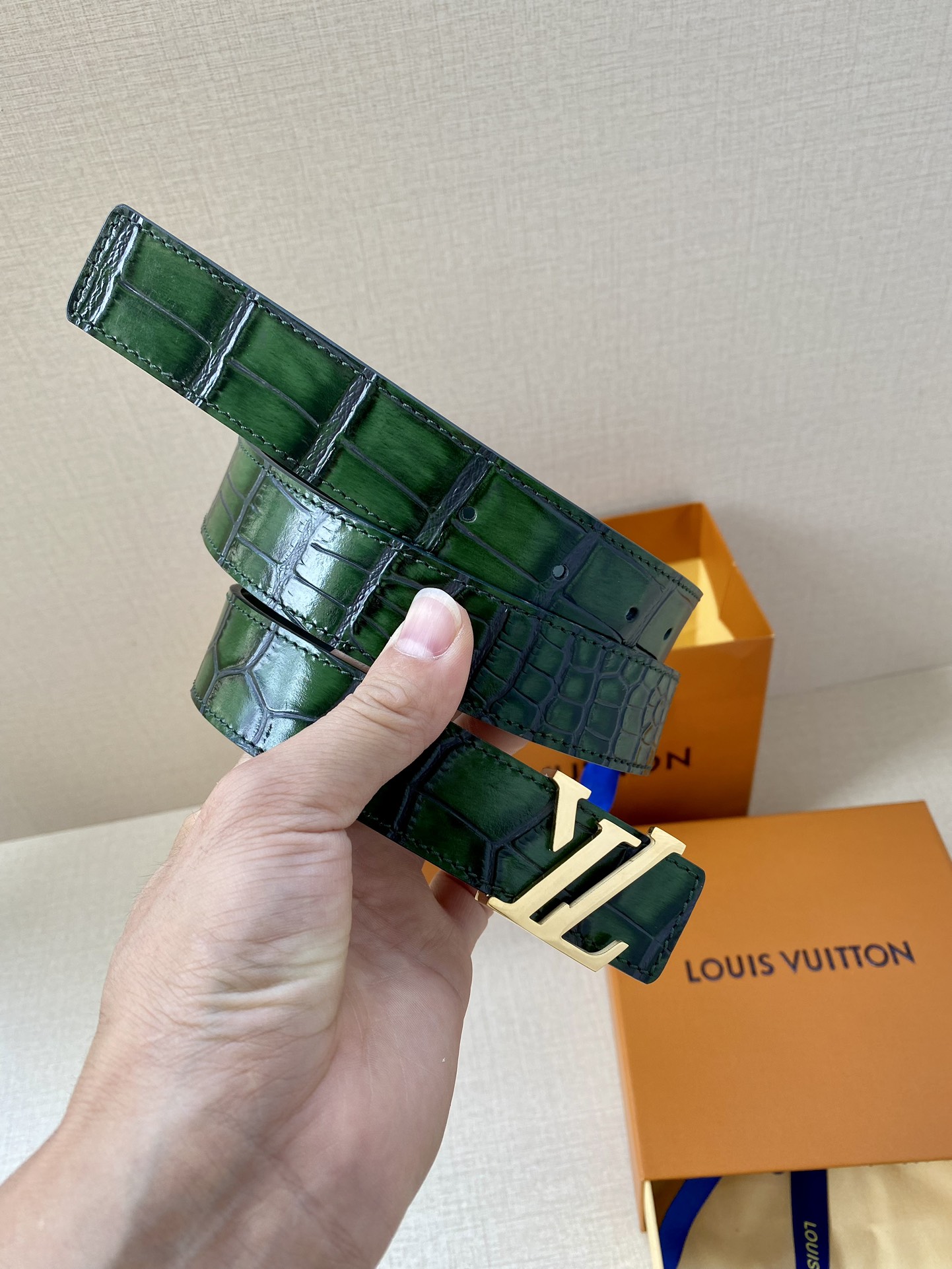 路易威登 Louis Vuitton 高定典藏奢华工坊高定皮带腰带配饰 #91C1A78B 6