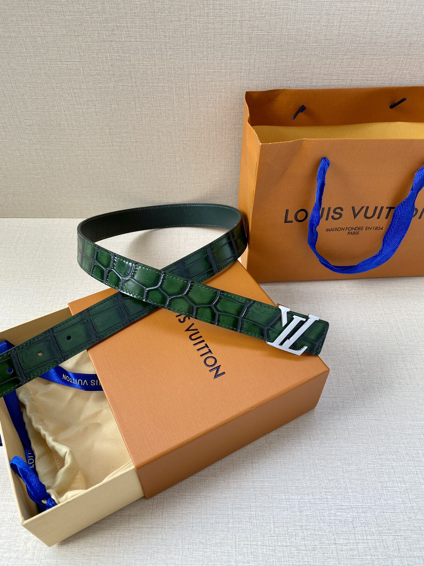 路易威登 Louis Vuitton 高定典藏奢华工坊高定皮带腰带配饰 #91C1A78B 4