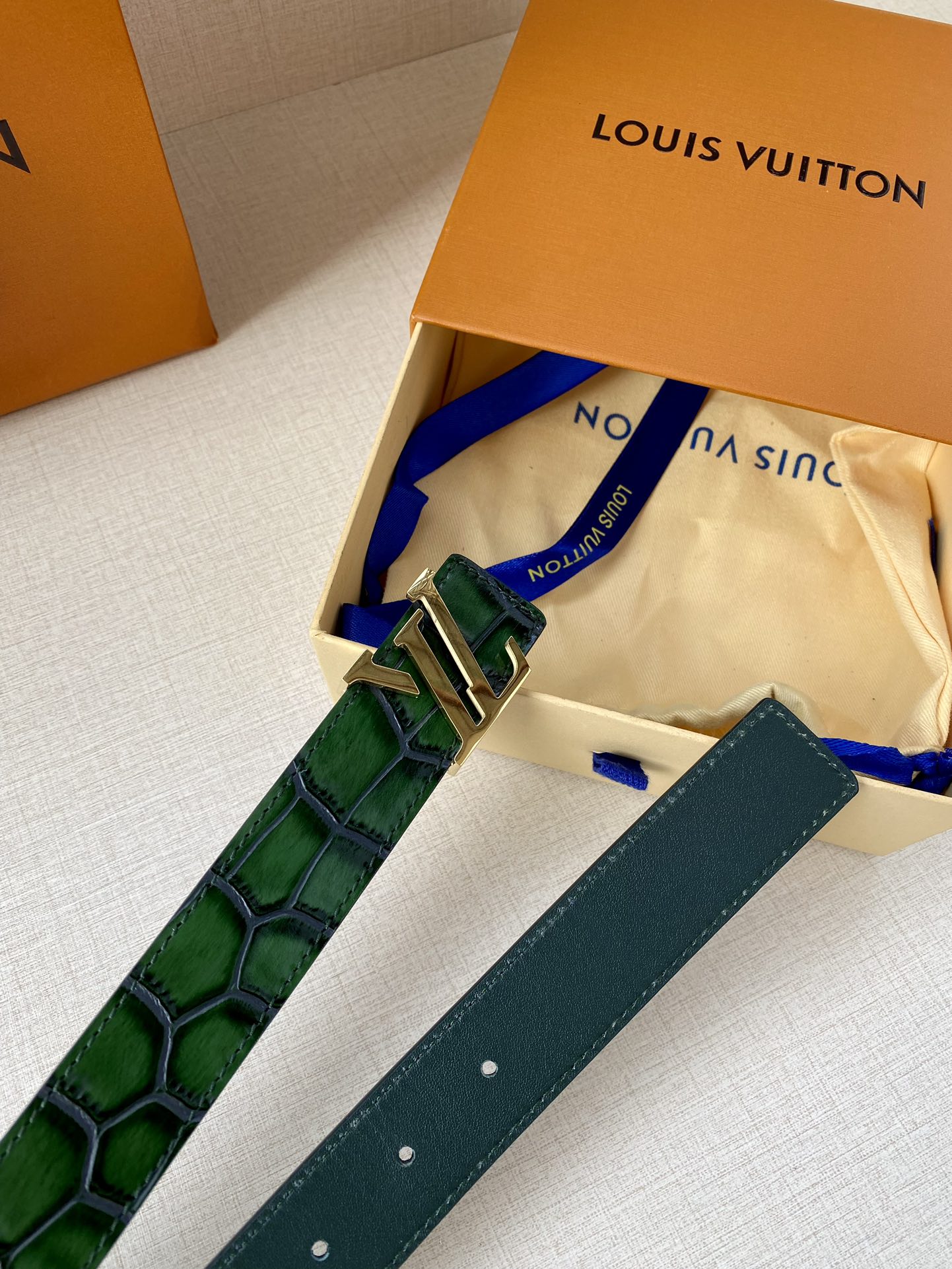 路易威登 Louis Vuitton 高定典藏奢华工坊高定皮带腰带配饰 #91C1A78B 7