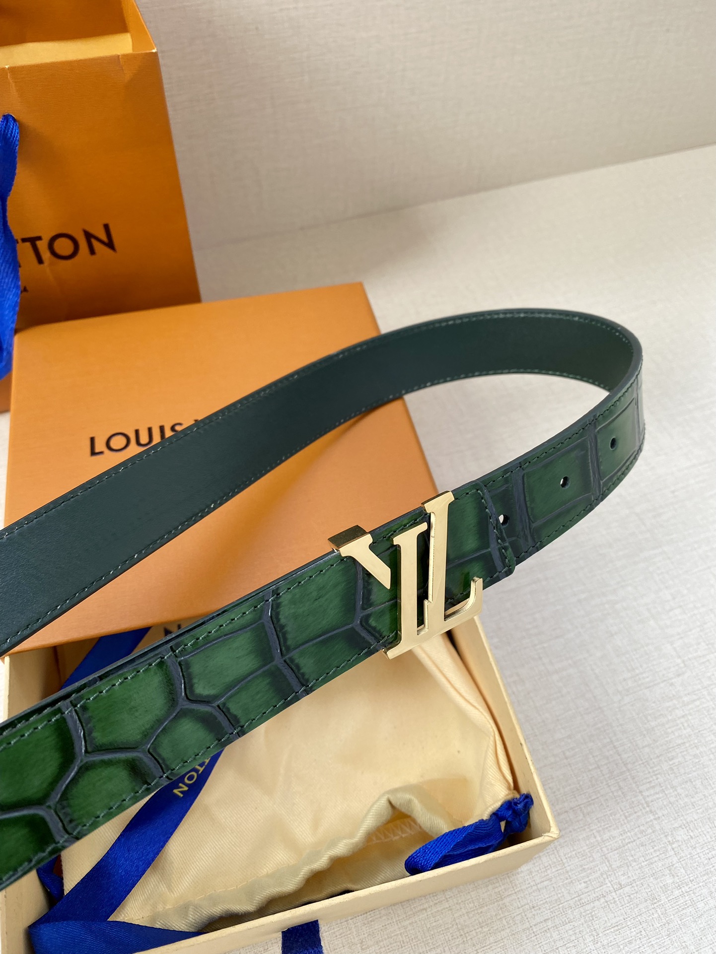路易威登 Louis Vuitton 高定典藏奢华工坊高定皮带腰带配饰 #91C1A78B 8