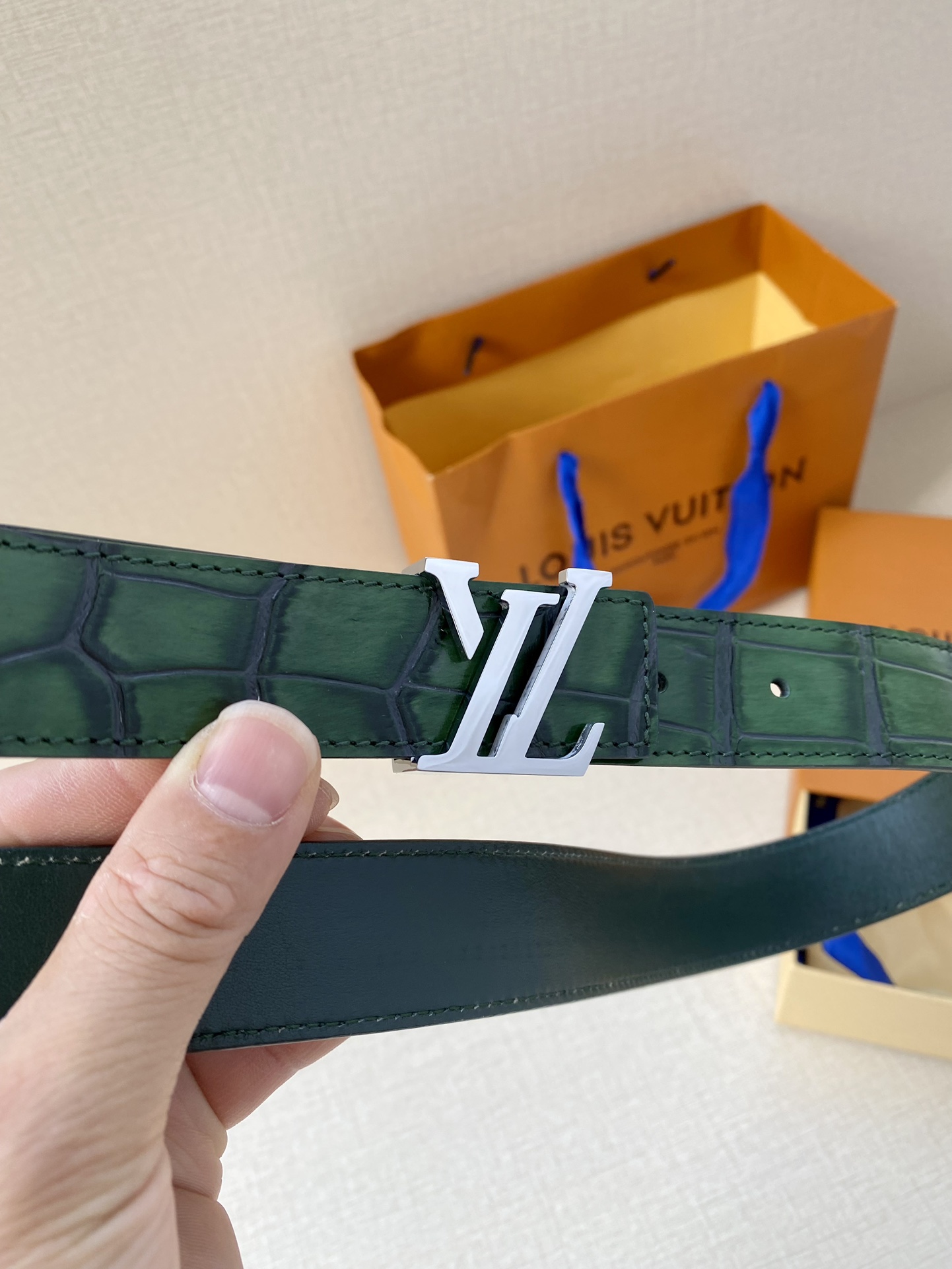 路易威登 Louis Vuitton 高定典藏奢华工坊高定皮带腰带配饰 #91C1A78B 2