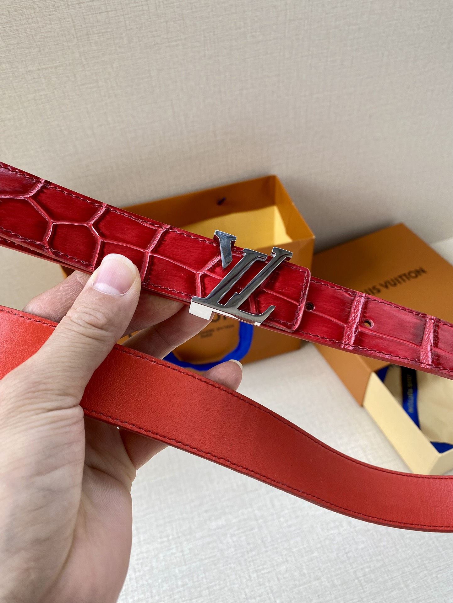 路易威登 Louis Vuitton 高定典藏奢华工坊高定皮带腰带配饰 #A7A21BCC 4
