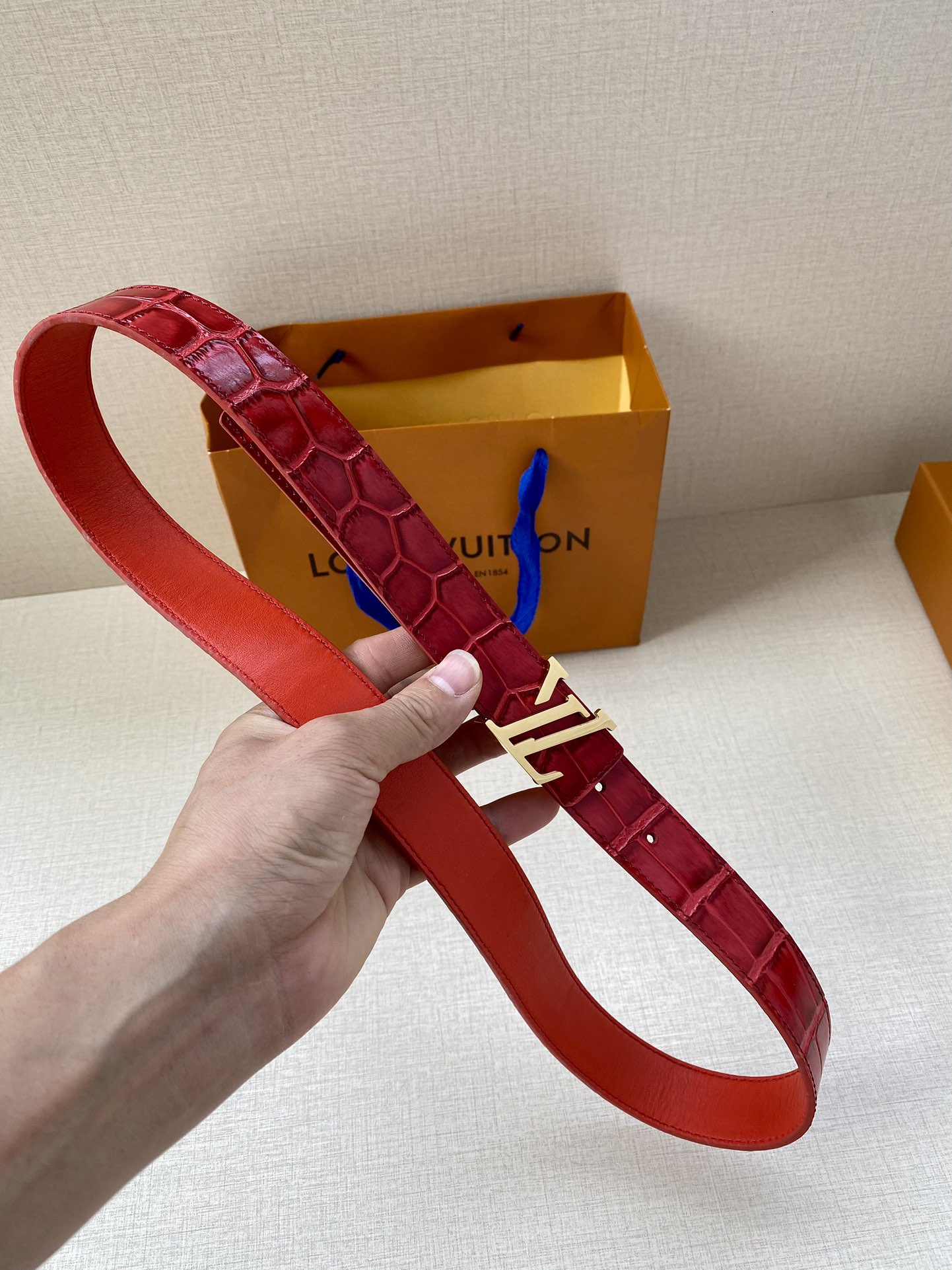 路易威登 Louis Vuitton 高定典藏奢华工坊高定皮带腰带配饰 #A7A21BCC 7