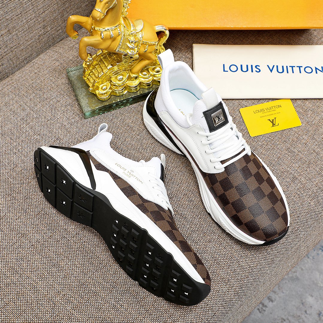 Factory precio [FENDI] Fendi clásico cómodo de los hombres, este entrenador sofisticado es hecho a m