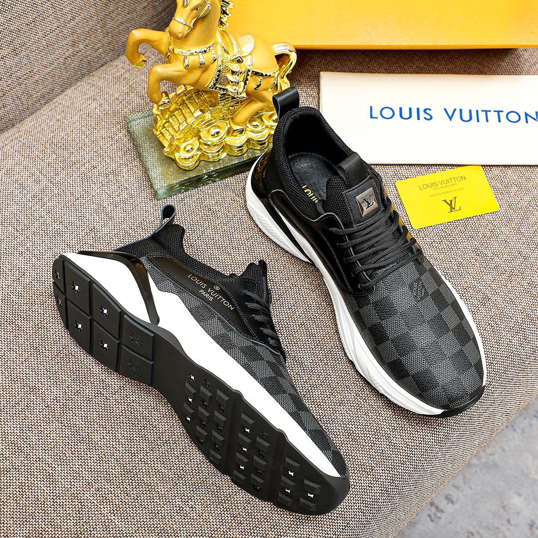Factory precio [FENDI] Fendi clásico cómodo de los hombres, este entrenador sofisticado es hecho a m