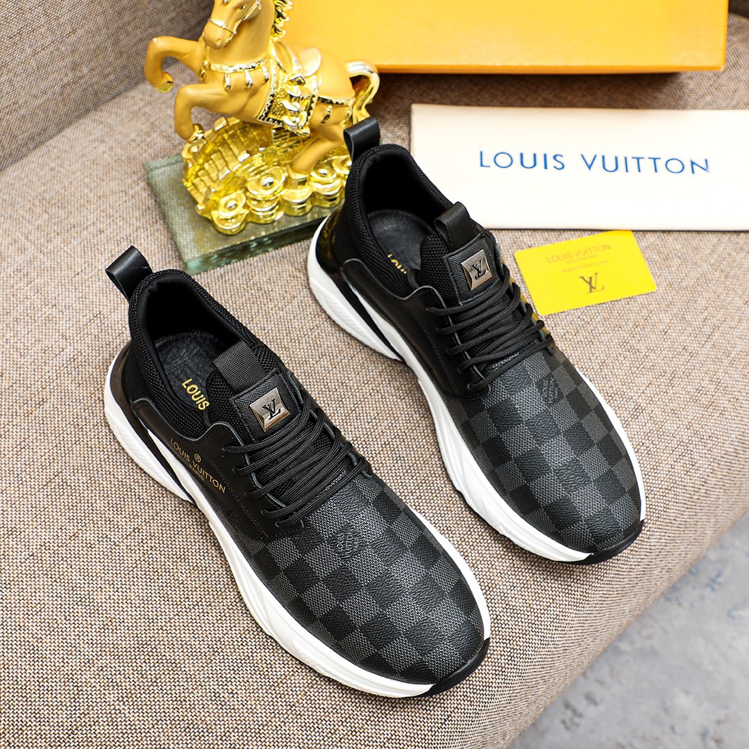 Factory precio [FENDI] Fendi clásico cómodo de los hombres, este entrenador sofisticado es hecho a m