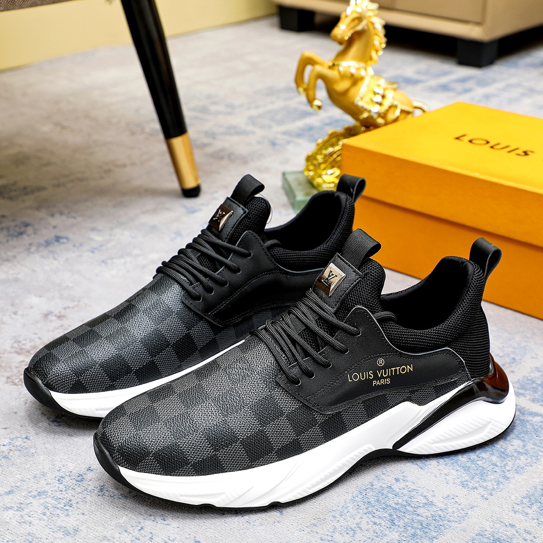 Factory precio [FENDI] Fendi clásico cómodo de los hombres, este entrenador sofisticado es hecho a m