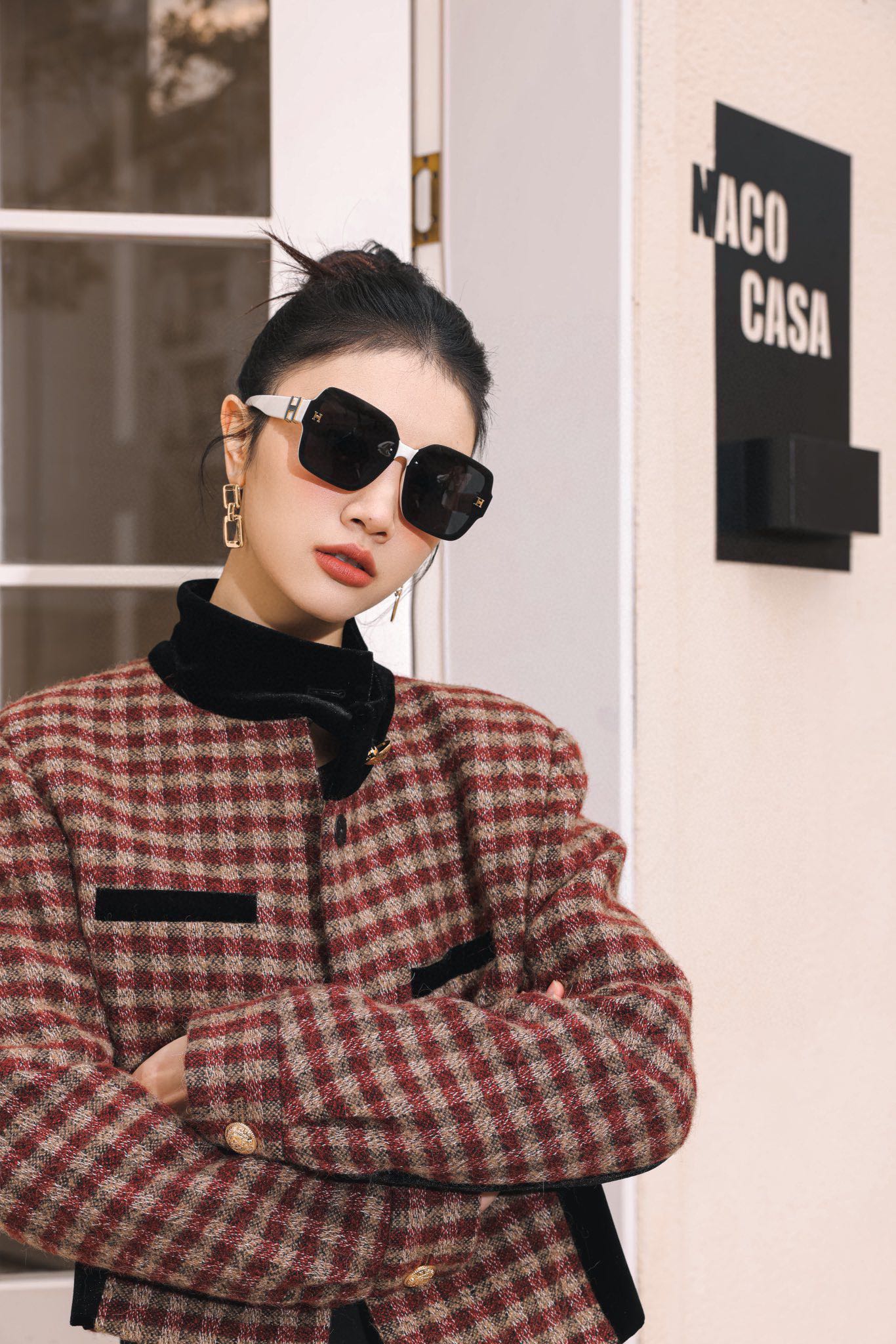 香奈儿 Chanel 高级成衣风衣外套及大衣服饰 #2C2DCED9 2