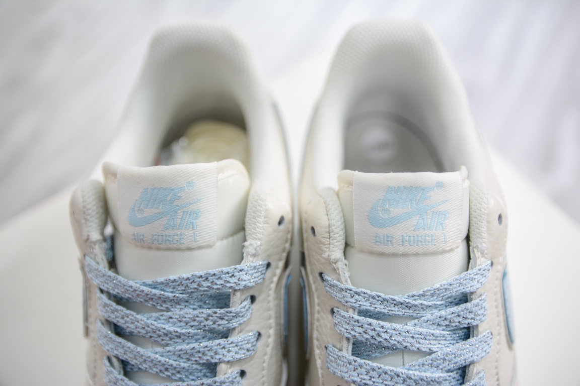 260 小红书爆款 官方定制 Nike Air Force 1 Low '07 “Keep Fresh”米月兰银 BM1996-099