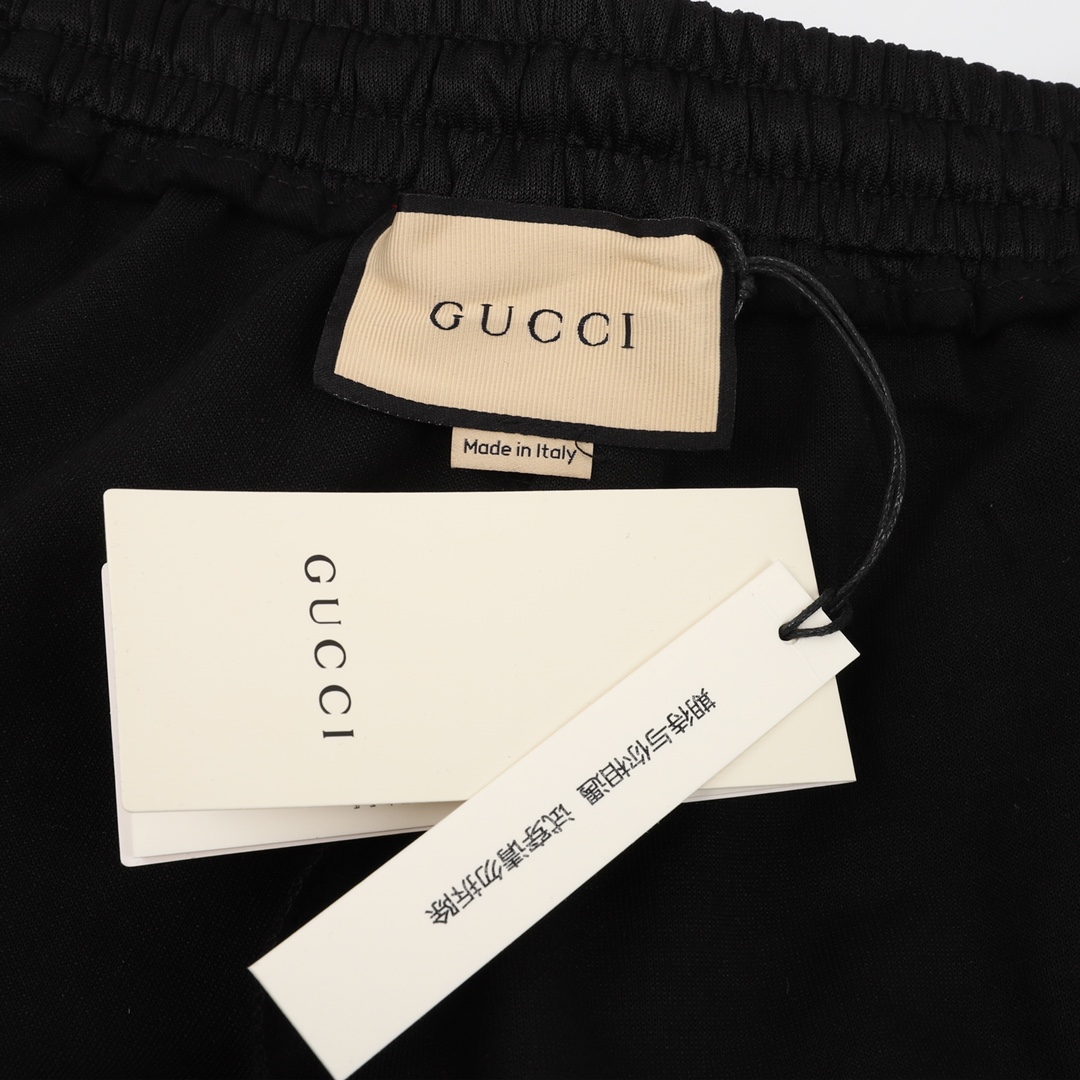 260 GUCCI/古驰 经典蛇纹织带长裤