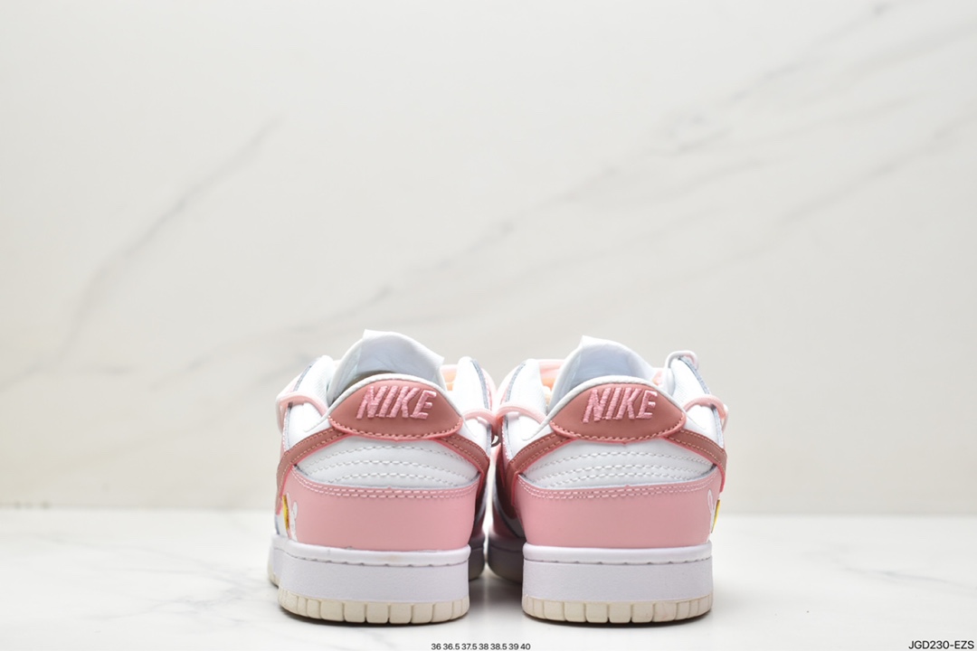 180 耐克Nike SB Dunk Low"Milk White/Pink/Smile"扣篮系DD1503-117-61