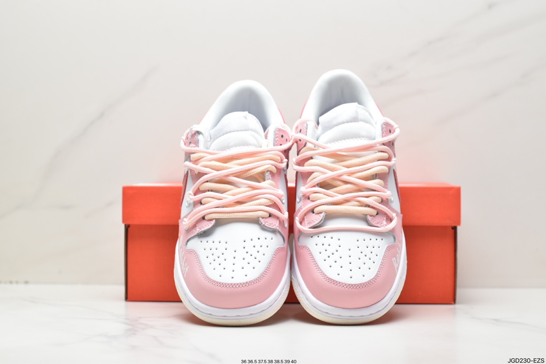 180 耐克Nike SB Dunk Low"Milk White/Pink/Smile"扣篮系DD1503-117-61