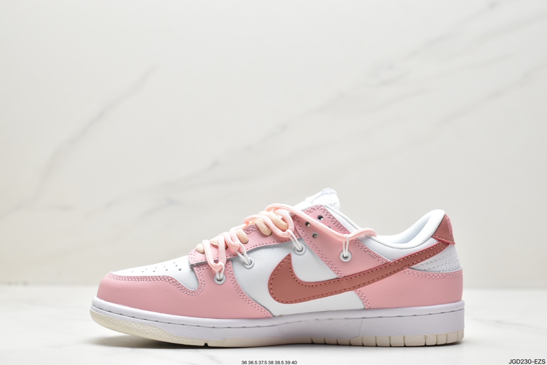 180 耐克Nike SB Dunk Low"Milk White/Pink/Smile"扣篮系DD1503-117-61