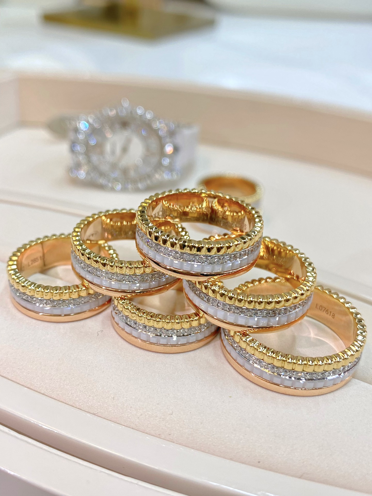 Boucheron Matching Ring Set - Comprehensive 2