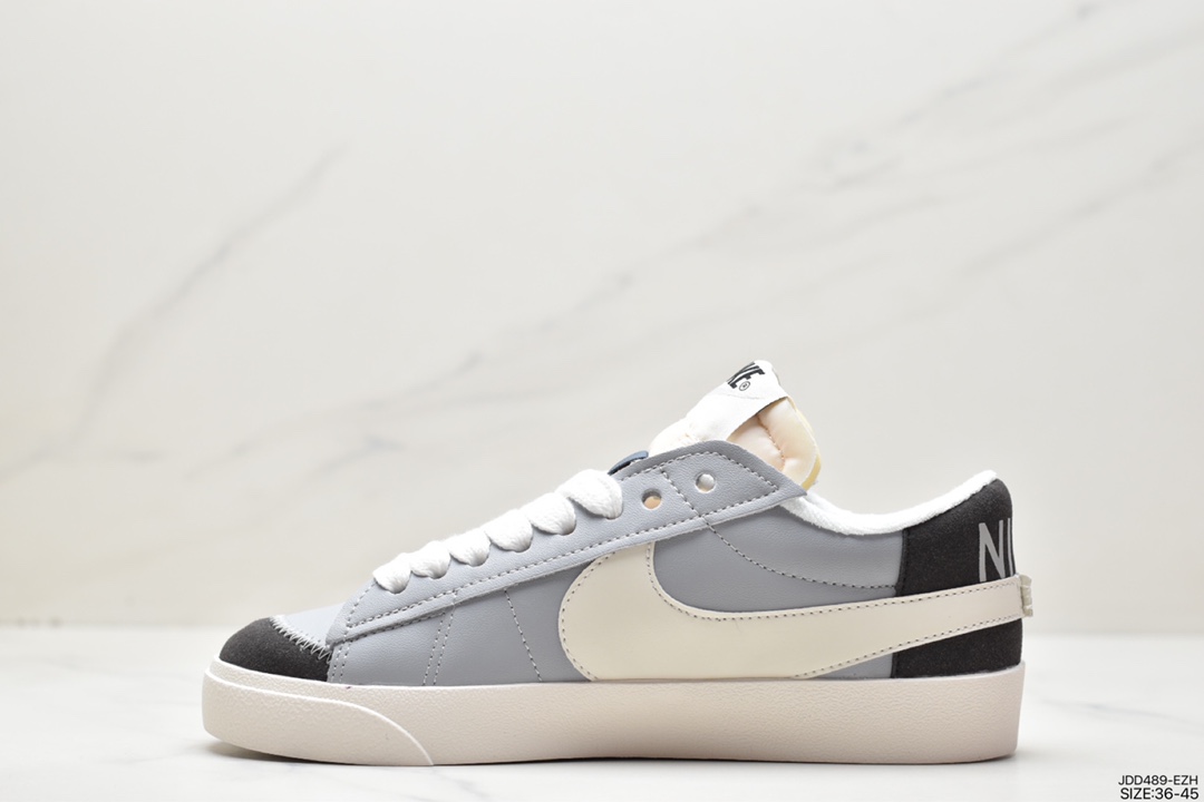 120 Nike Blazer Low'77 Jumbo 白黄  FJ5467-077