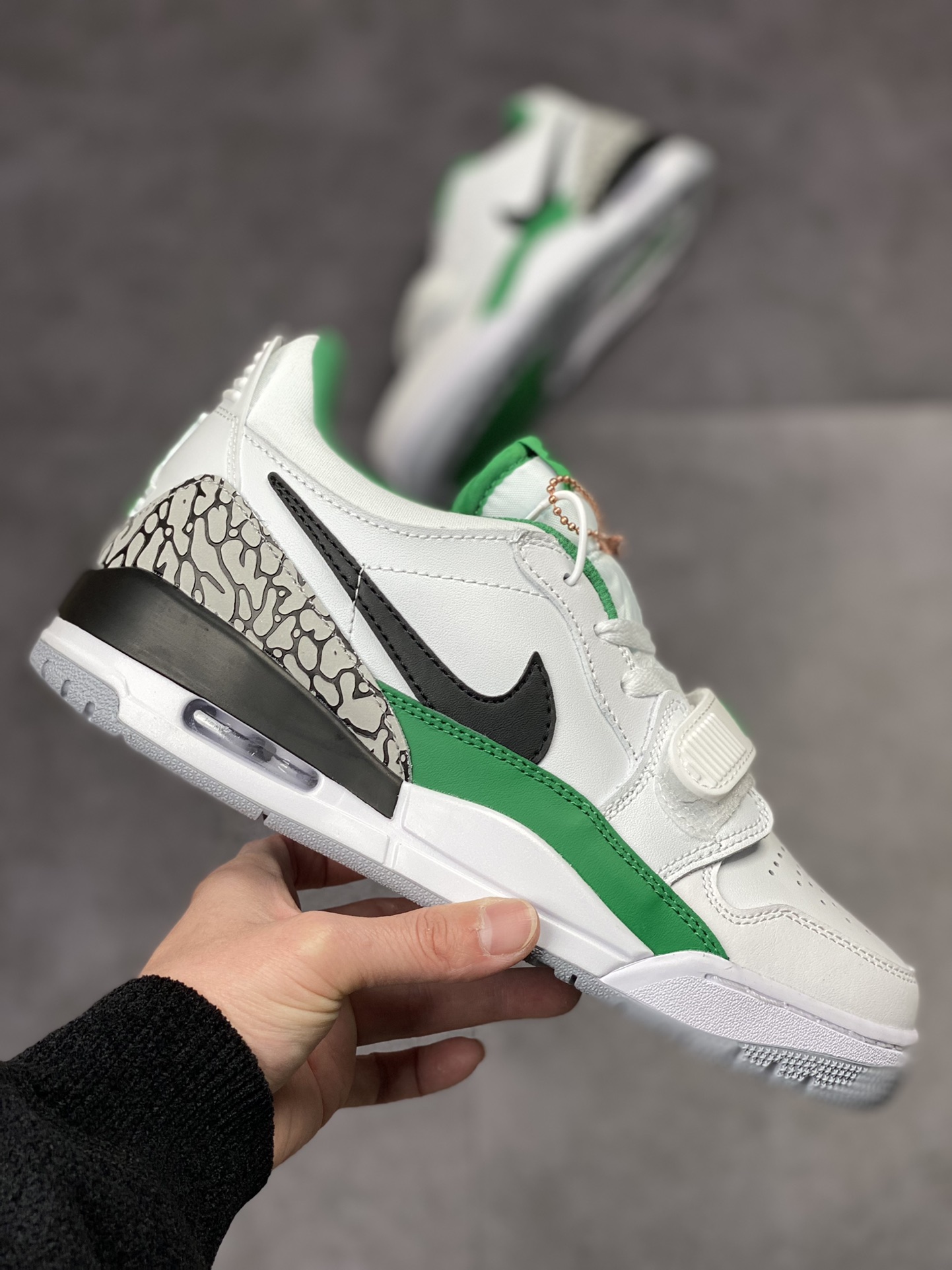 240 Air Jordan Legacy 312 Low 白绿 此款汇集Air Jordan1 FN3407-101
