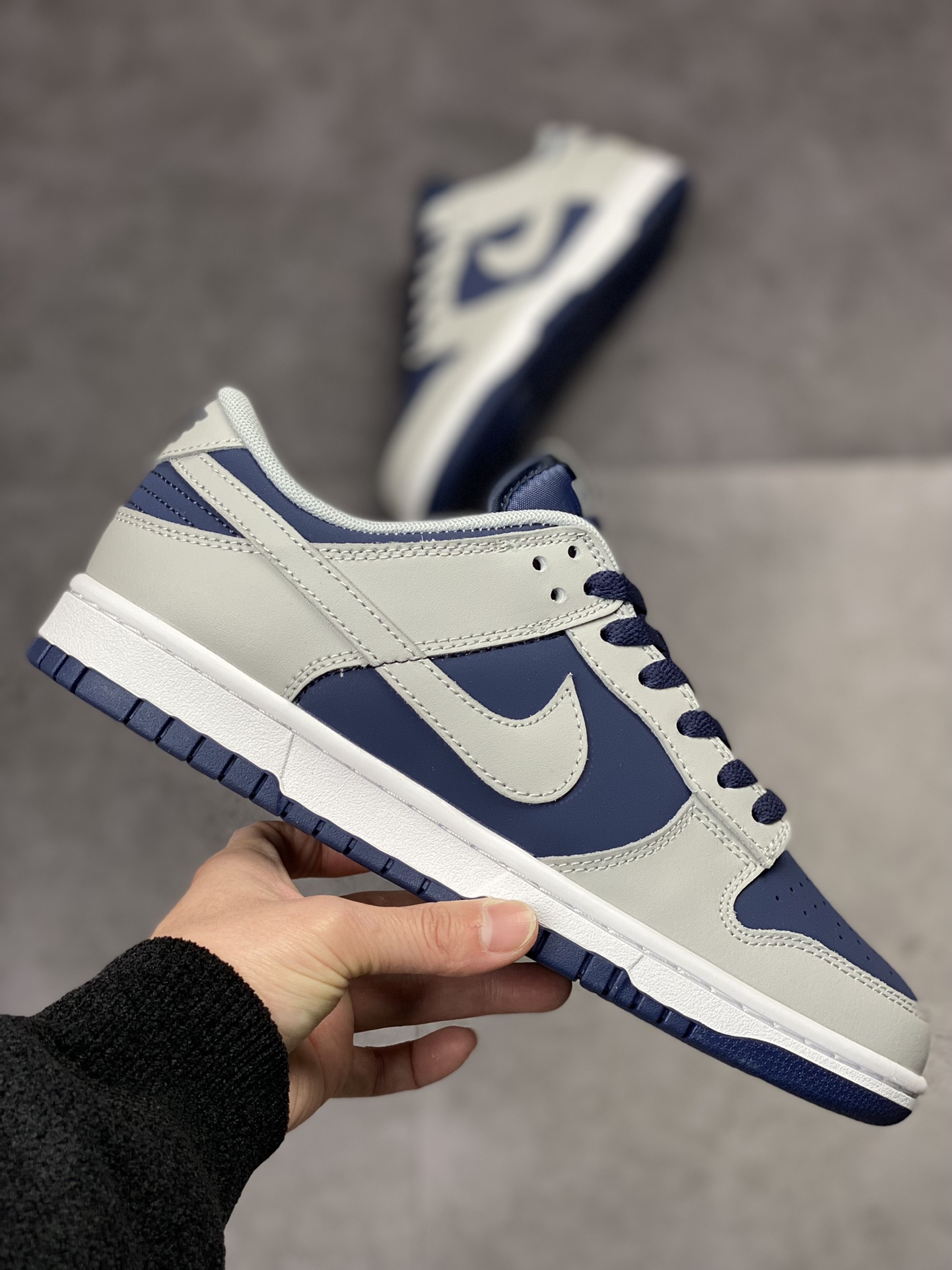 260 Nike SB Dunk Low 拼接烟灰海军蓝 630358-401