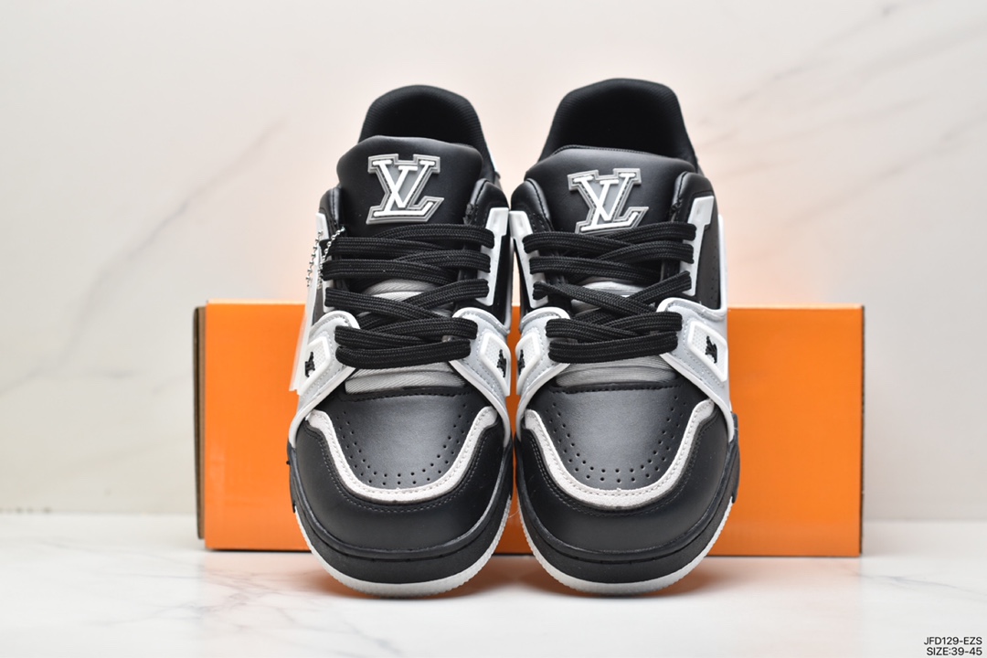 170 全新LV路易威登Louis Vuitton Trainer Sneaker Low休闲运动文化百搭篮球板鞋