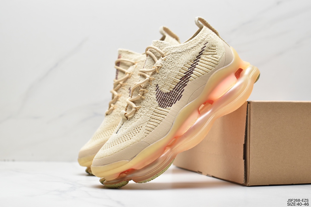 Nike Air Max Scorpion Flyknit”Phantom/Black/Light Cream”天蝎座系列DJ4701-003